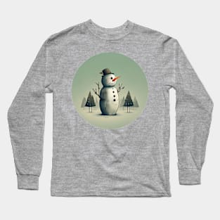 Xmas snowman Long Sleeve T-Shirt